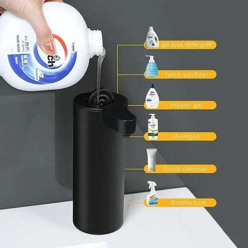 %a For New Sensor Non-contact Liquid Soap Dispenser for Kitchen Automatic Washing Hand Machine Washer Shampoo Detergent Dispen