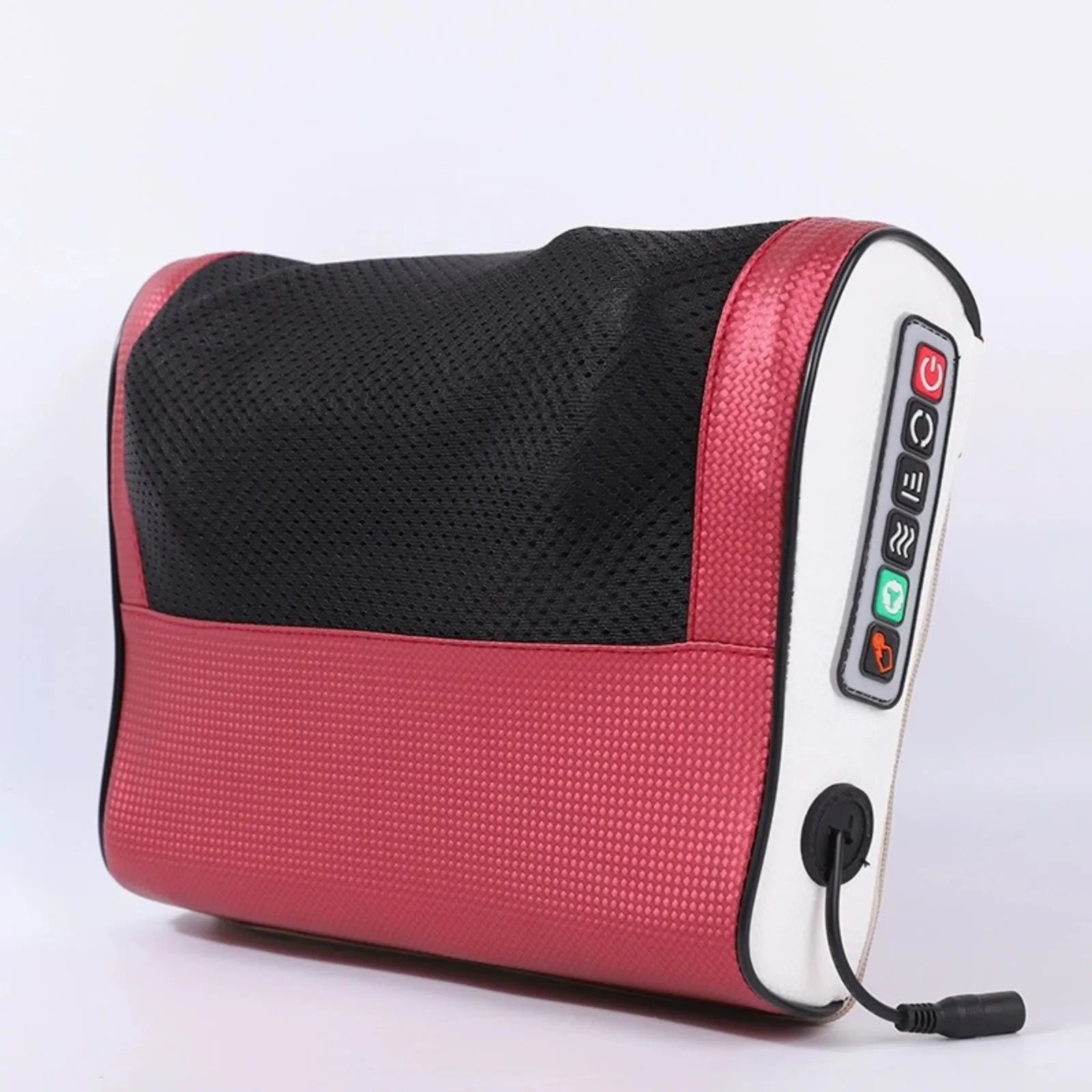 Multifunctional Neck Pillow Massager Adjustable Hot Compress Neck Shoulder Kneading Massage Tool Home Lumbar Spine Relaxation