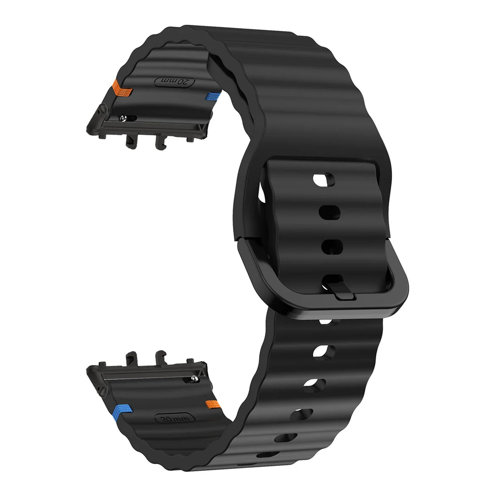 Premium Silicone Sport Strap for Samsung Galaxy Fit 3 – Adjustable Soft Wristband Replacement Bracelet for Fitness & Everyday Wear