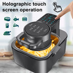 9L Smart Air Fryer with Large Capacity – Multi-Functional Touch Screen, Non-Stick Inner Pot, Oil-Free Cooking Oven 2025