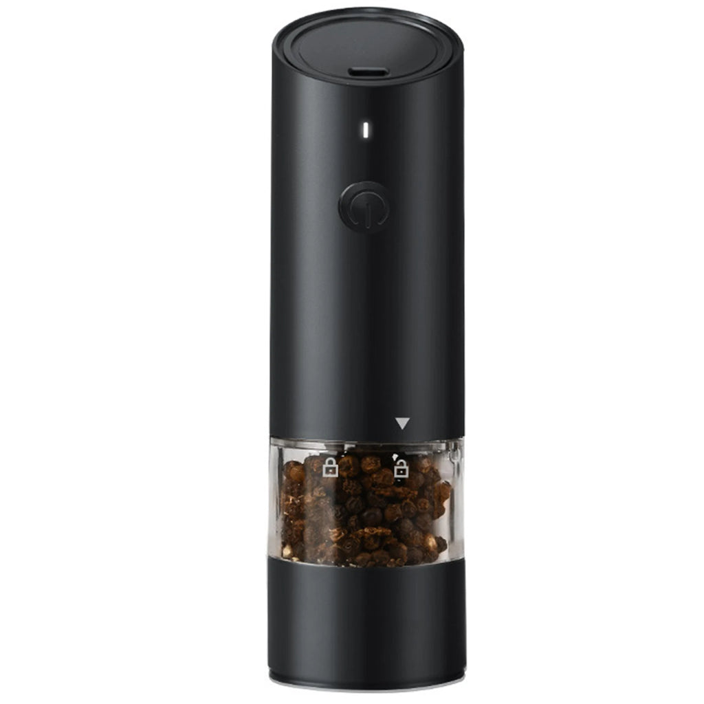 Electric Pepper Grinder With Light ,Adjustables Coarseness Pepper Grinding Bottle,Rechargeable Spice Grinder,Kitchen Accessories