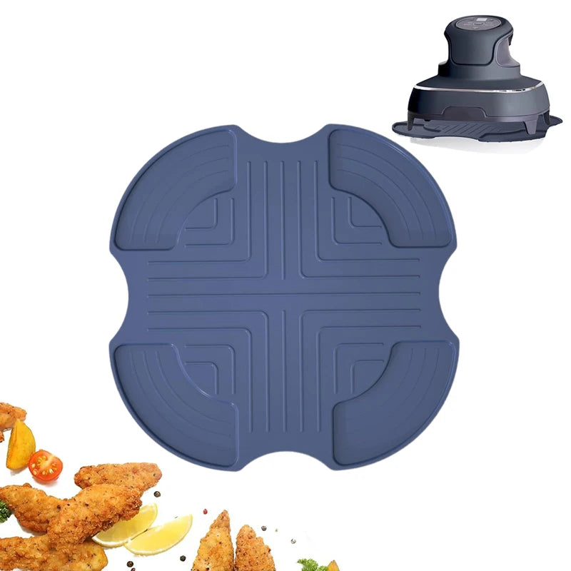 Air Fryer Trivets Silicone For Ninja Crispi, Hot Pads Potholders For Ninja Crispi Airfryer Accessories, Portable Glass Air Fryer