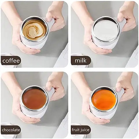 Automatic Coffee Mixing Cup Electric Protein Powder Mixing Cup Automatic Self Stirring Magnetic Mug Thermal Cup Stirring Coffee