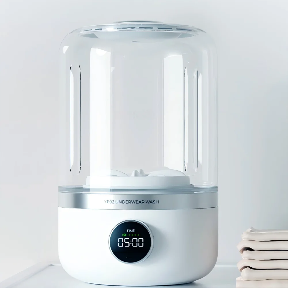Wireless Portable Mini Washing Machine – 1L Laundry Bucket