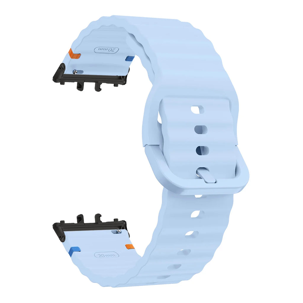 Premium Silicone Sport Strap for Samsung Galaxy Fit 3 – Adjustable Soft Wristband Replacement Bracelet for Fitness & Everyday Wear