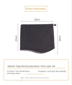 Hot Sale Winter Outdoors Cycling Scarf Thick Fleece Warm Scarf Windproof Dustproof Mask Polar Fleece Bandana  ski mask