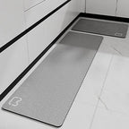 Diatomite Stone Bath Mat Diatomaceous Earth Bath Mat Rug Super Absorbent Non Slip 3.5MM Thickness Bathroom Mat Floor Bathtub Rug