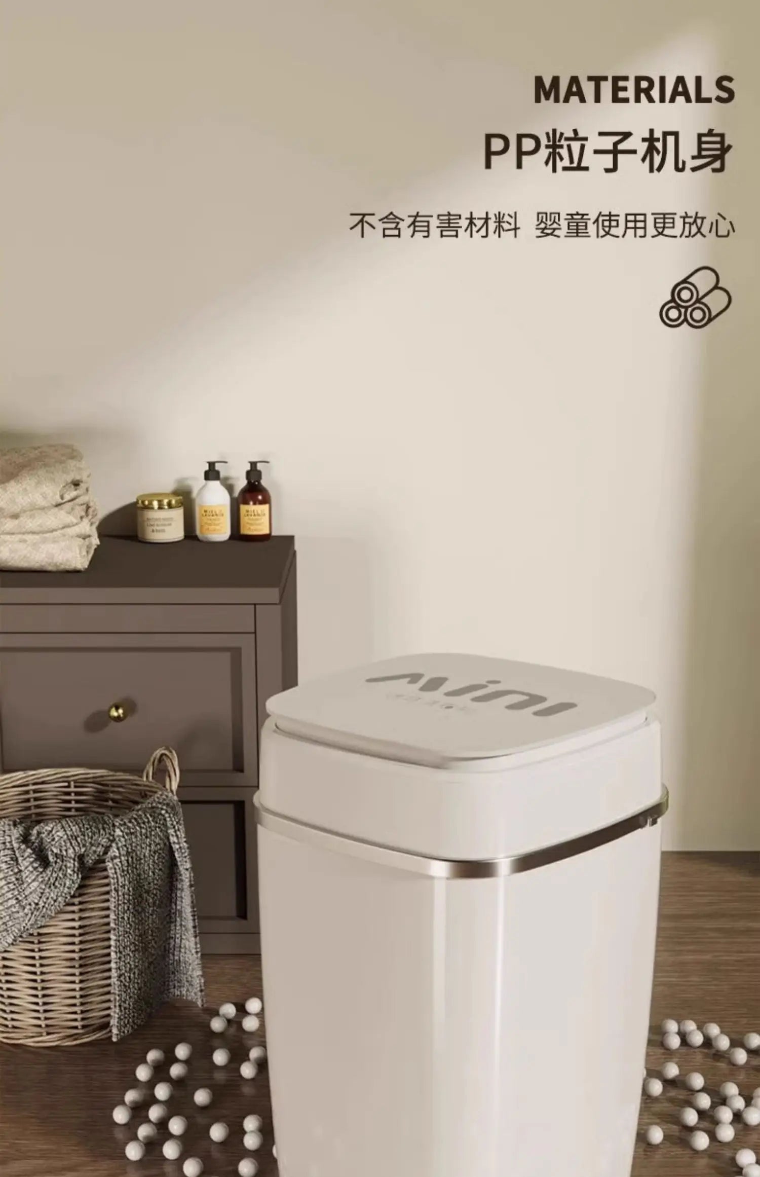 Small washing machine mini elution integrated semi-automatic in household dormitory  home appliance portable washing machine