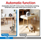 Cat Laser Toy Automatic Rechargeable Motion Random Activated Interactive Cat Toys for Indoor Cats/Dog/Kittne Slow and Fast Mode