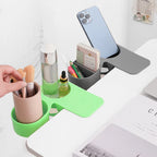 ABS Cup Holder Automotive Creativity Table Side Water Cup Holder Office Desk Computer Desk Fixed Cup Holder