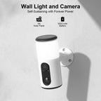 ANRAN 2K Solar Floodlight Security Camera – Outdoor WiFi Battery Cam with Color Night Vision & Motion Detection 2025