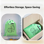 1-4 PCS Insulated Food-Safe Storage Bags Alum Foil Drawstring Pouch for Fridge Travel & Outdoor  Reusable Thermal Eco-Friendly
