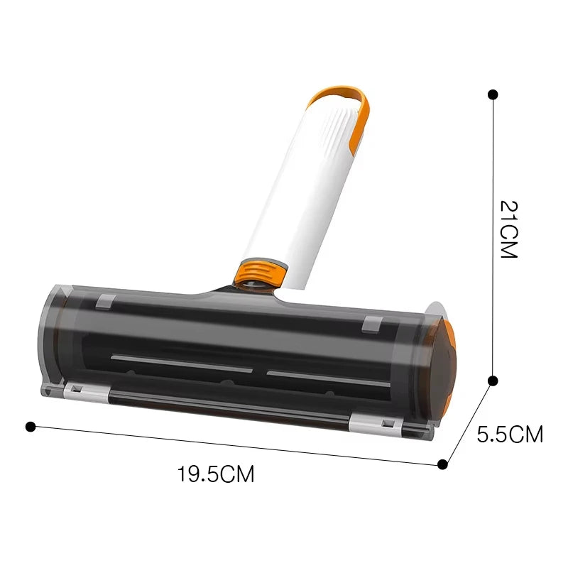 UNTIOR Multifunctional Pet Hair Curler Portable Washable Hair Removal Brush Efficient Home Dog and Cat Roller Hair Stick Tool