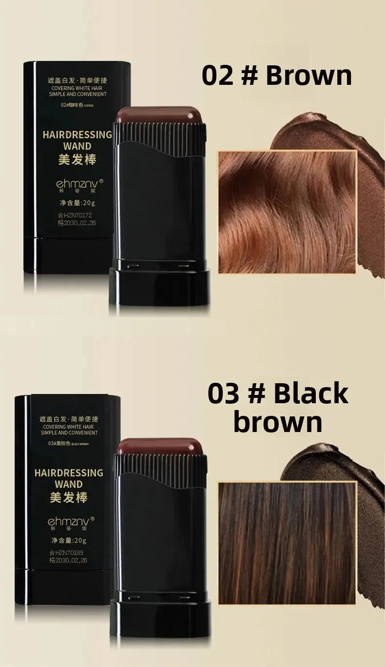 eelhoe 2-in-1 Hair Dye Stick with Comb – Temporary Hair Color Pen
