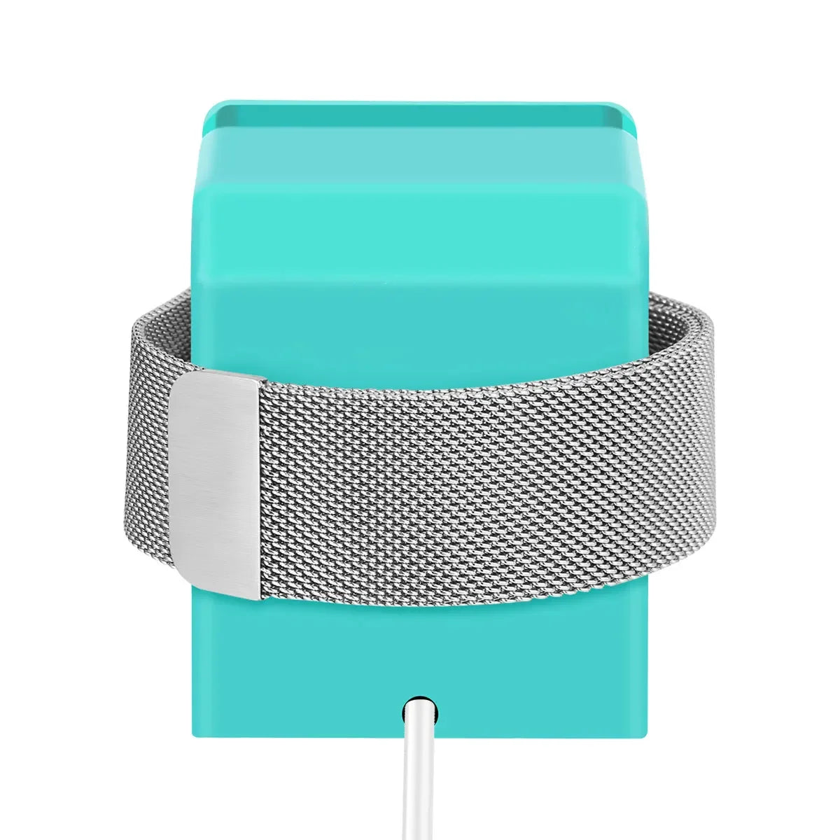 Simple Stand For Apple Watch 8-1 Charging Stand Retro Apple Watch Silicone Wireless Charging Simple Stand Home Bedside Base
