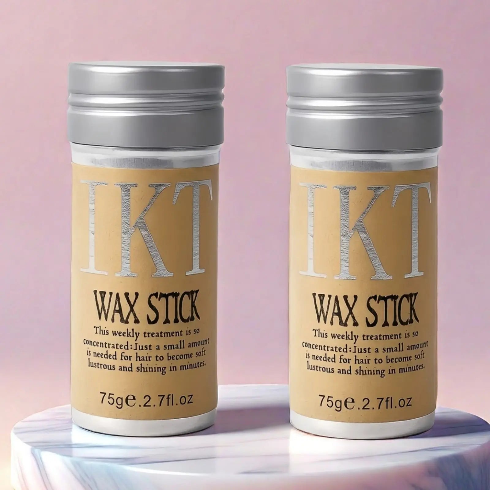 2/5PCS Hair Wax Stick for Kids & Women – Slick Back Styling Pomade