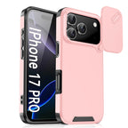 Slide Camera Lens Protection Case for iPhone 17 Series | Durable Shockproof Phone Cover with Lens Guard