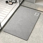 Diatomite Stone Bath Mat Diatomaceous Earth Bath Mat Rug Super Absorbent Non Slip 3.5MM Thickness Bathroom Mat Floor Bathtub Rug