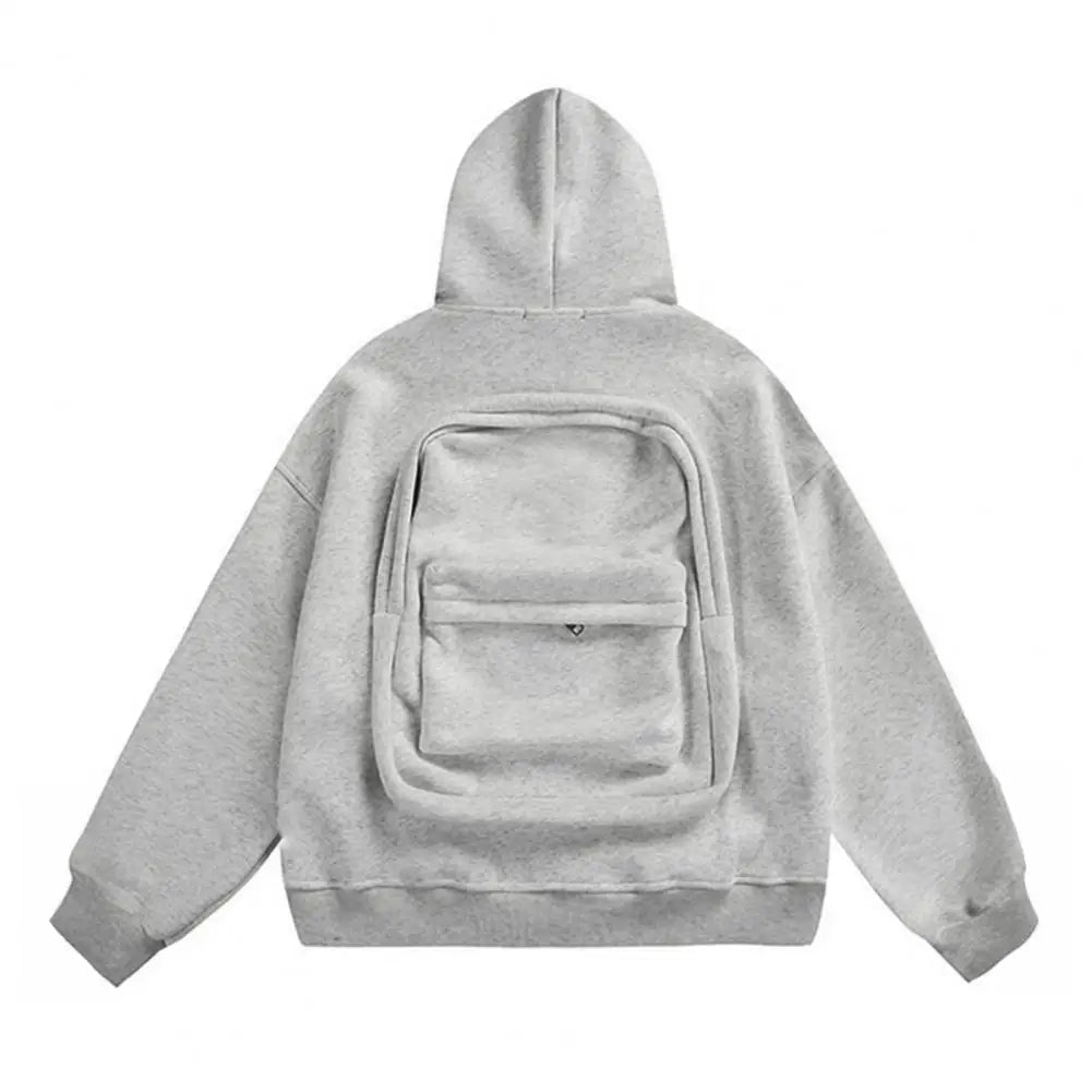 Women’s Loose Autumn & Winter Hoodie 2025 – American Style Trendy Backpack Casual Cotton Pullover