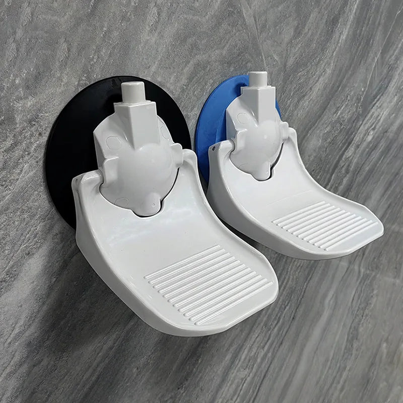 Bathroom suction cup foot pedal new product, bathroom bath foot pedal, home bathroom footstool board, tripod suction cup