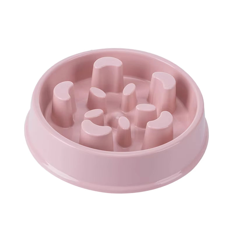 Puzzle Maze Pet Bowl – Slow Feeder for Dogs & Cats