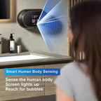 450ML Touchless Wall-Mounted Intelligent Induction Automatic Senor Soap Dispenser Electric Rechargeable Sanitizer Wash Machine