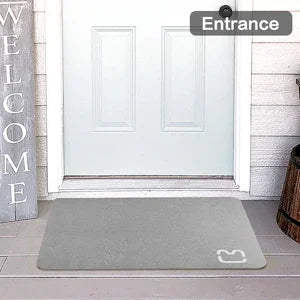 Diatomite Stone Bath Mat Diatomaceous Earth Bath Mat Rug Super Absorbent Non Slip 3.5MM Thickness Bathroom Mat Floor Bathtub Rug