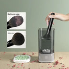 Automatic Electric Makeup Brush Cleaner Quick Dry Cross-Border Beauty Tool Home Use Cosmetic Brush Drying Machine