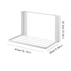 Multi Purpose Magnetic Folding Rack for Clothes and Towels Storage Rack for Bathroom Kitchen