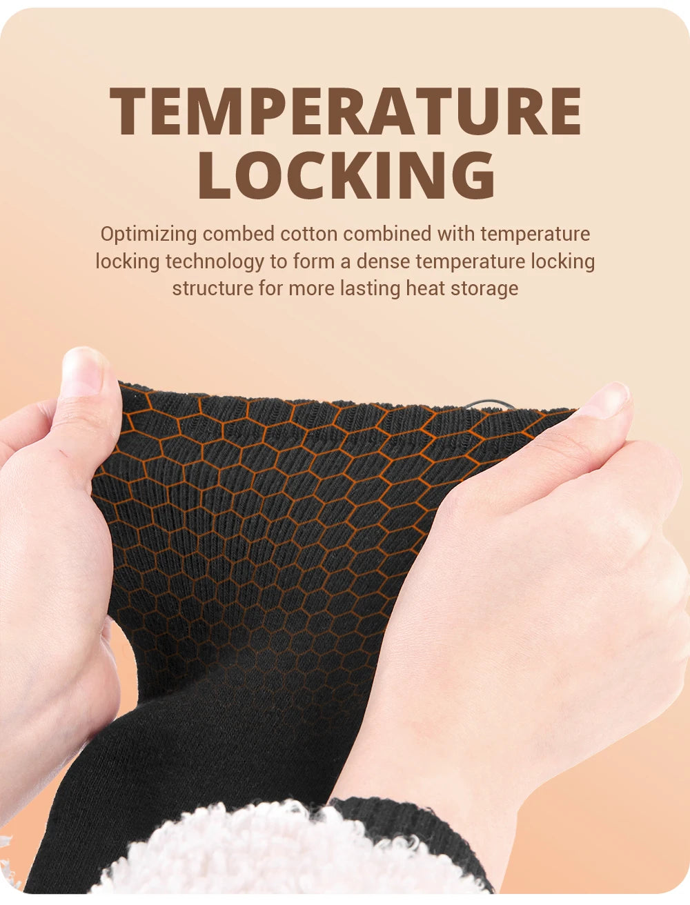 Heated Socks Winter Warm Snowmobile Skiing Heated Socks Rechargeable Outdoor Sport Thermal Heated Foot Warmer Ski Sports
