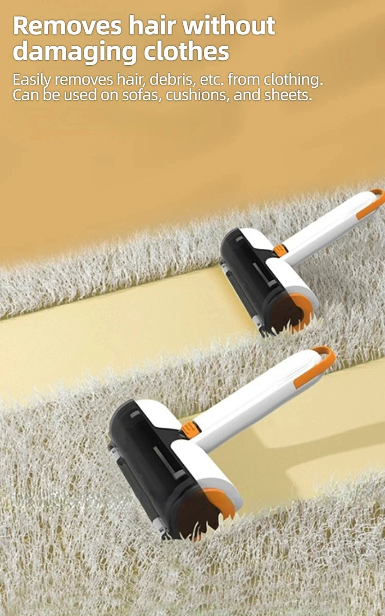 UNTIOR Multifunctional Pet Hair Curler Portable Washable Hair Removal Brush Efficient Home Dog and Cat Roller Hair Stick Tool